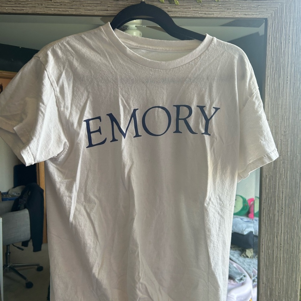 White T-Shirt Emory University